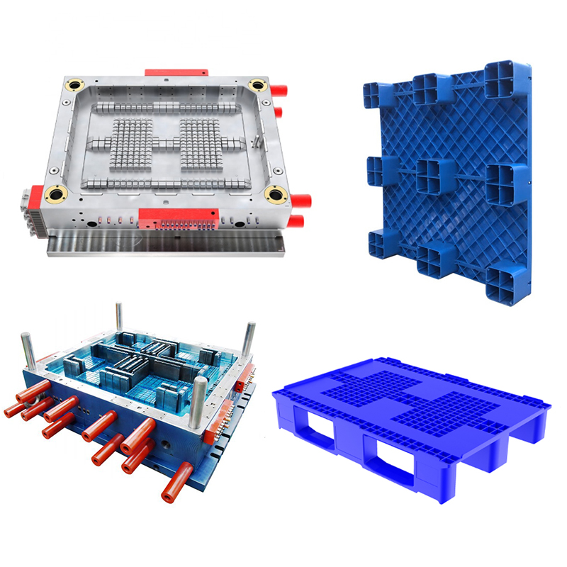 Productieproces van plastic pallet -spuitvallen